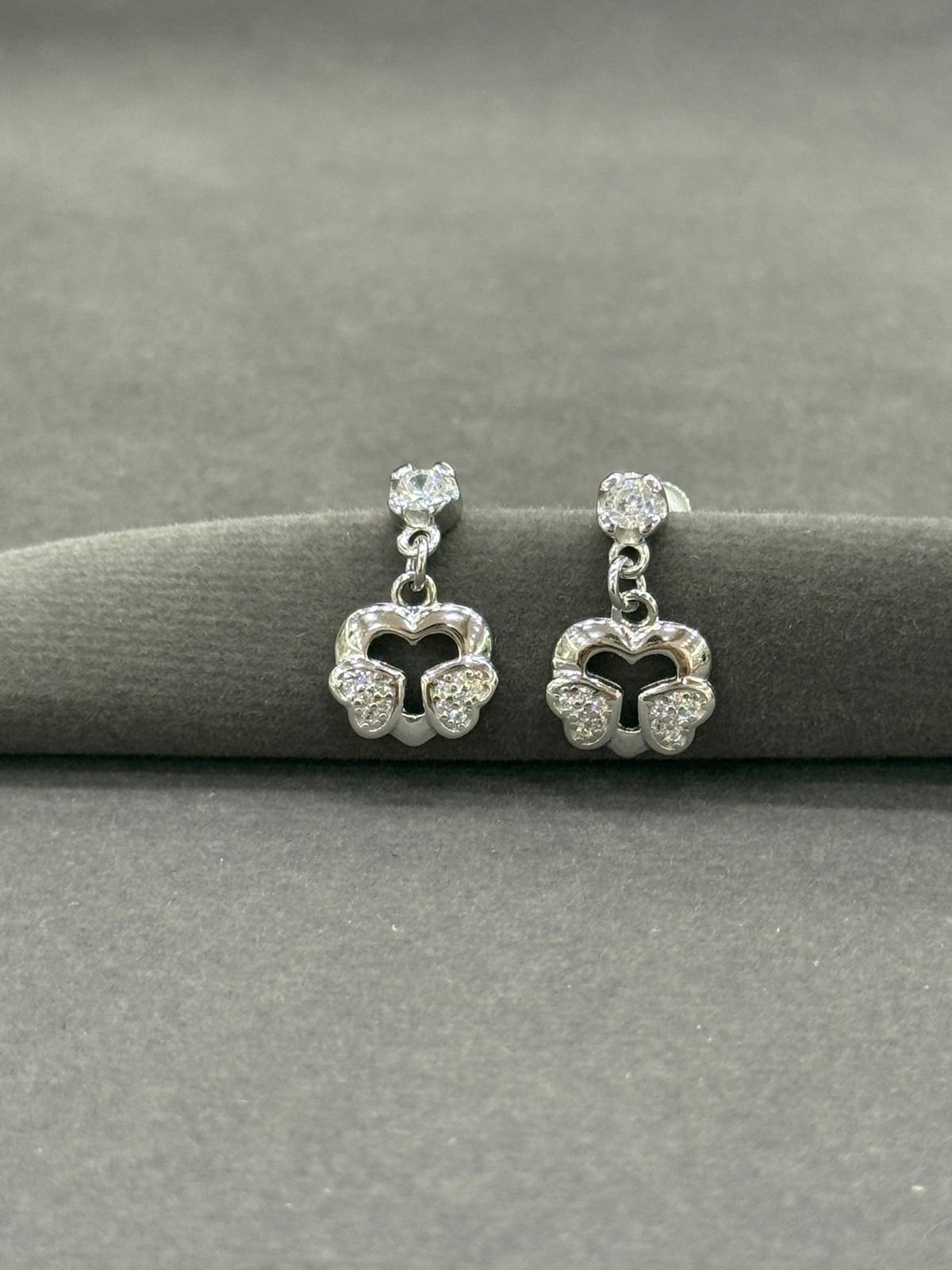 92.5 Silver Cute Baby Dangler Drops 